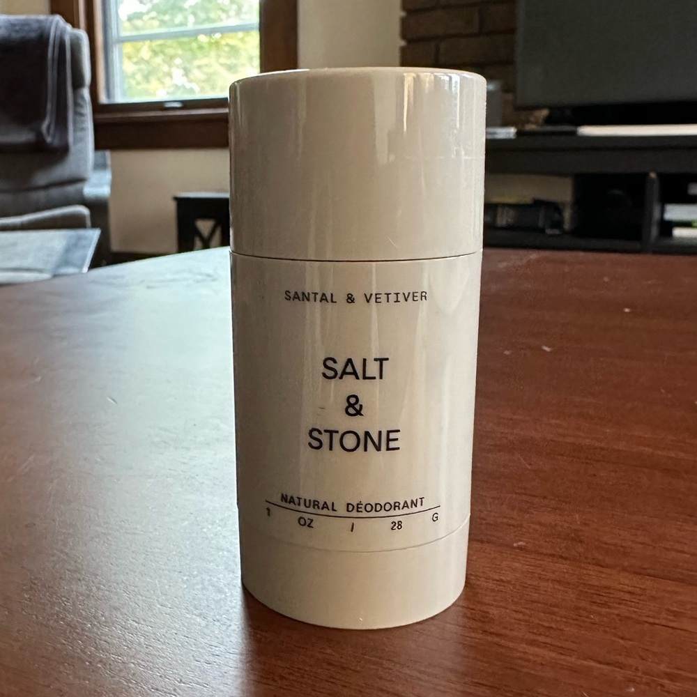 NEW salt and stone deodorant mini (1oz)